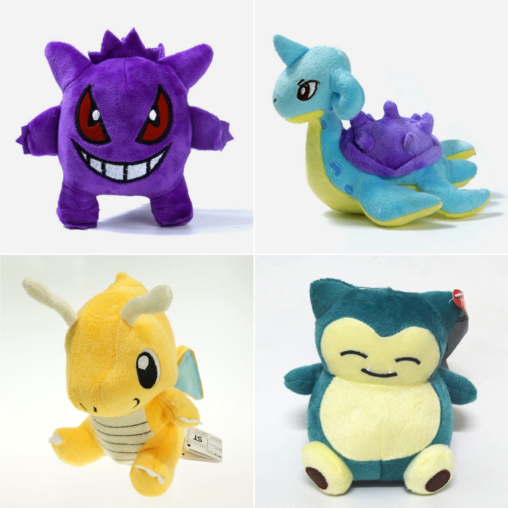 Thú Nhồi Bông Hình Pokemon Snorlax Squix