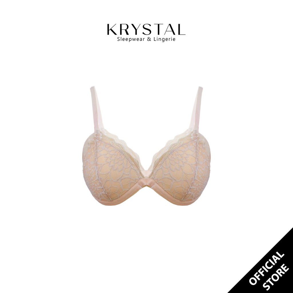 Áo lót bra ren basic không gọng mút vừa có nâng KRYSTAL KA03 | BigBuy360 - bigbuy360.vn