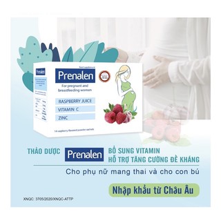 [Chính Hãng] PRENALEN - Thảo dược tăng đề kháng, giảm cảm cúm cho bà bầu, nhập khẩu Châu Âu