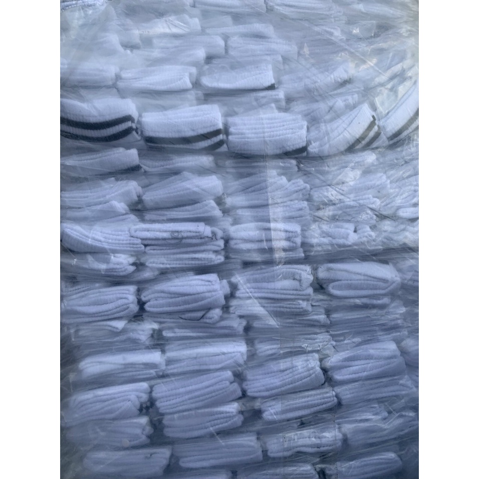 Tất Nữ Thể Thao Phong Cách Hàn Quốc Màu Đen, Trắng Chất Cotton Dày Dặn