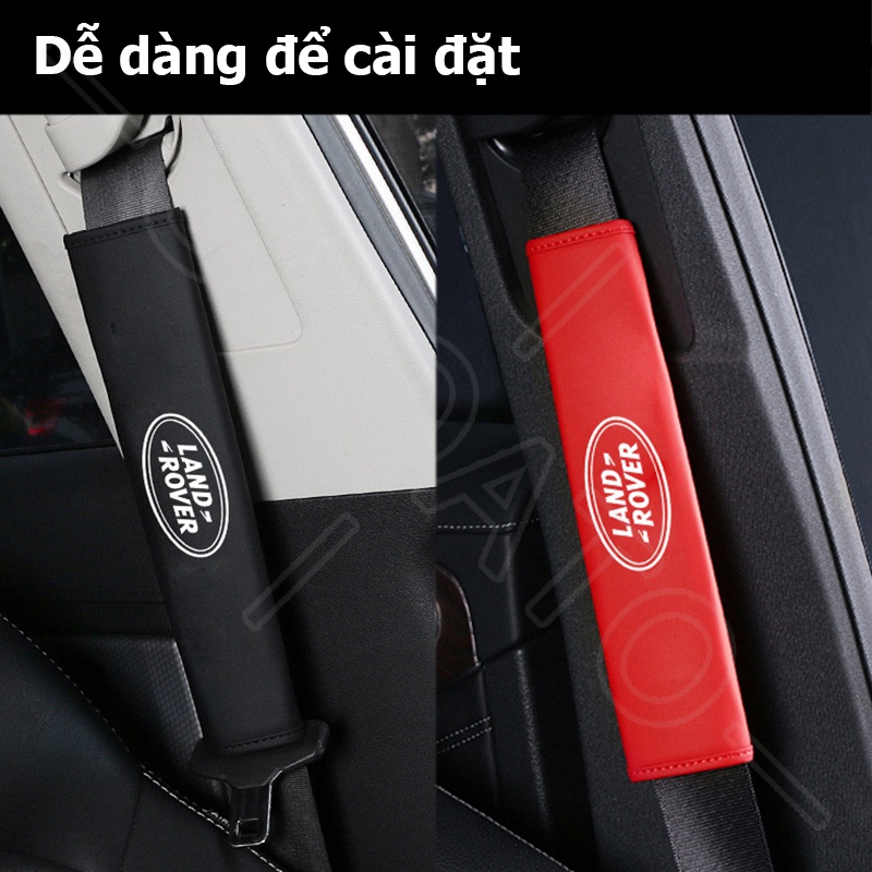 GTIOATO Da DâY Đai An ToàN Ô Tô CàI DâY An ToàN Ô Tô BọC DâY An ToàN Xe HơI Phụ Kiện Oto Trang Trí Oto Phụ KiệN BêN Trong Ô Tô Cho Land Rover Range Rover Defender Velar Evoque Discovery 4
