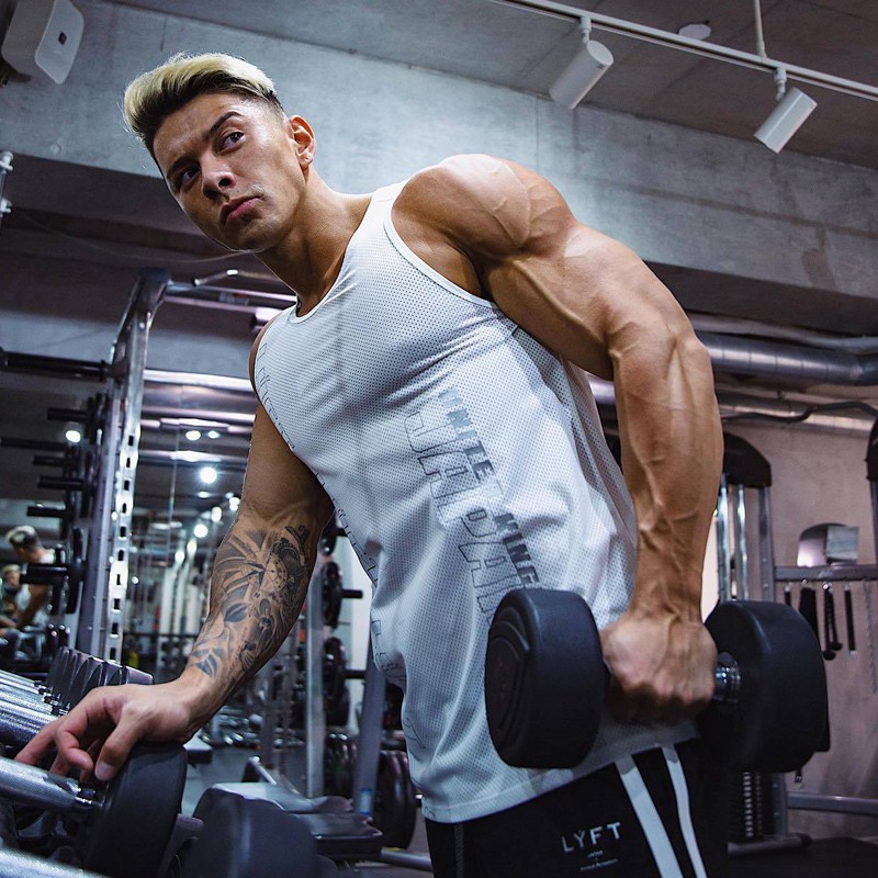 Áo Ba Lỗ Thể Thao Thoáng Khí Thoải Mái Size M-3XL Cho Nam