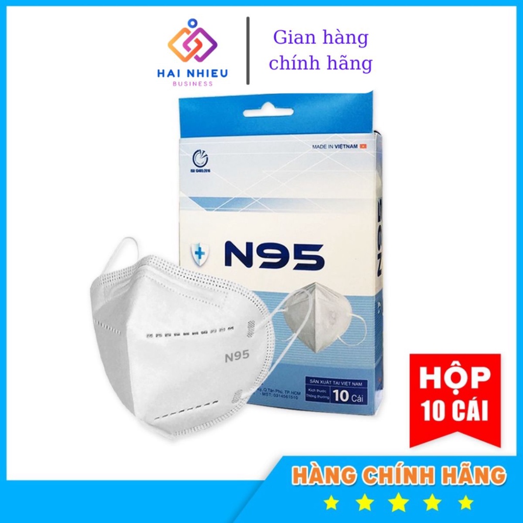 Khẩu trang 3M, N95 cao cấp chống bụi kháng khuẩn N95