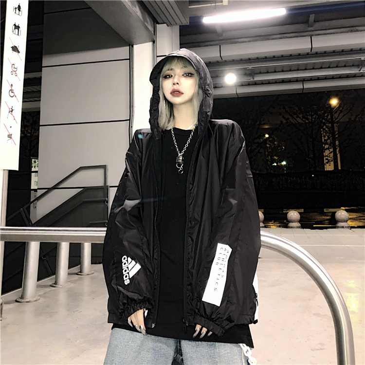 Adidas Male And Female Windbreaker Casual Tools Korean Version Of Couple Jacket Hong Kong Style | BigBuy360 - bigbuy360.vn