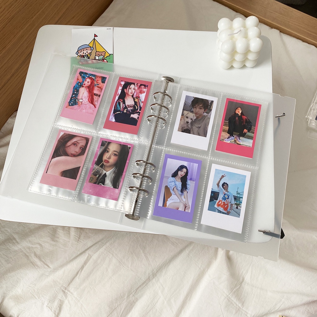 [Mã LIFE20KALL giảm 10% đơn 50K] Binder Bìa Cứng A4 - A5 Kèm Sheet Đựng Card Ảnh - Collect Biner Card Kpop