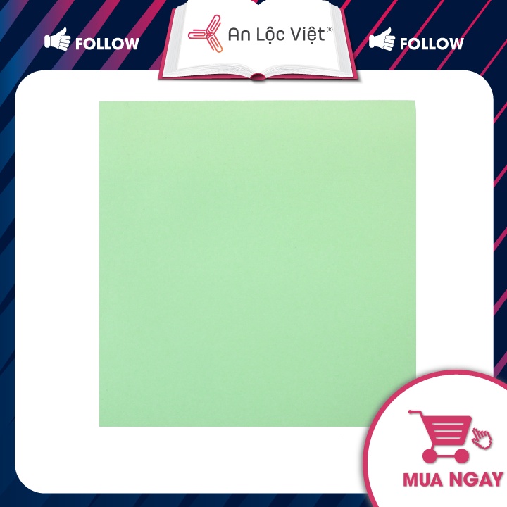 Set 3 Tập 100 Tờ Giấy Note Kami 3x3 Ghép 4 màu có kích thước 3x3 nhỏ gọn