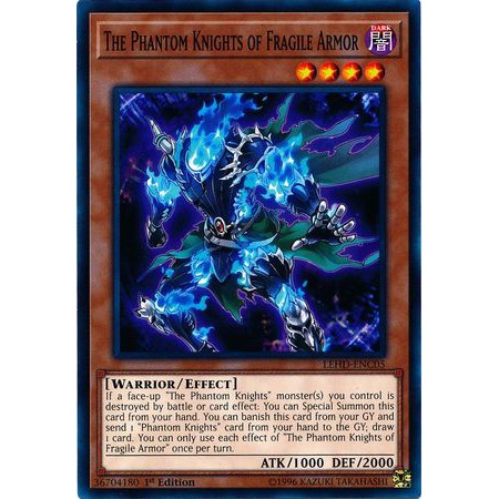 Thẻ bài yugioh: The Phantom Knights of Fragile Armor - LEHD-ENC05 - Common 1st Edition