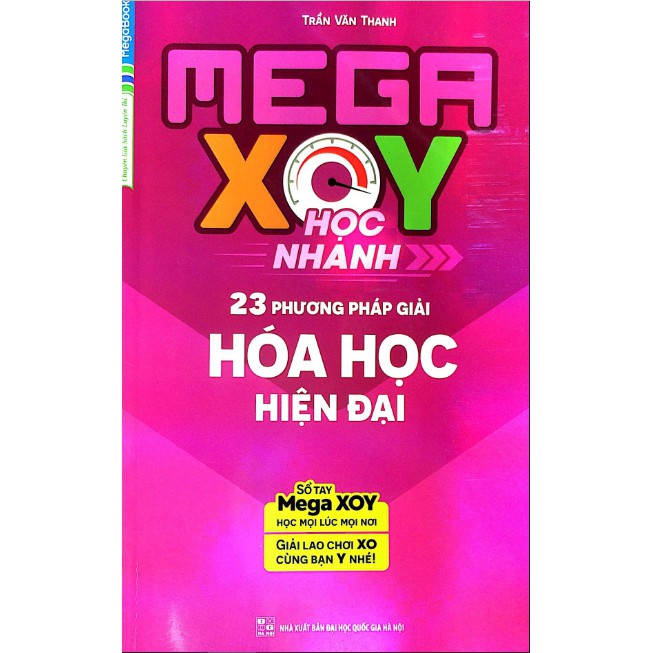 Sách - [ Luyện thi thpt quốc gia ] Mega XOY học nhanh 23 phương pháp hóa học hiện đại