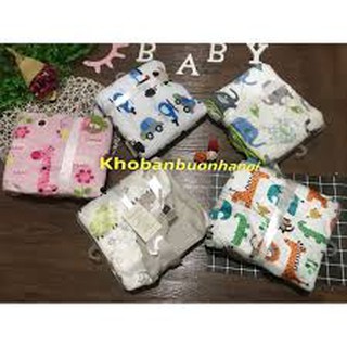 chăn đắp lông cừu 2 lớp Caster cho bé trai / bé gái