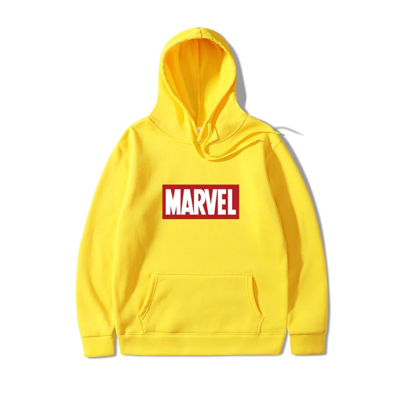 Áo Hoodie In Chữ Marvel Thời Trang 2020 Cho Nam