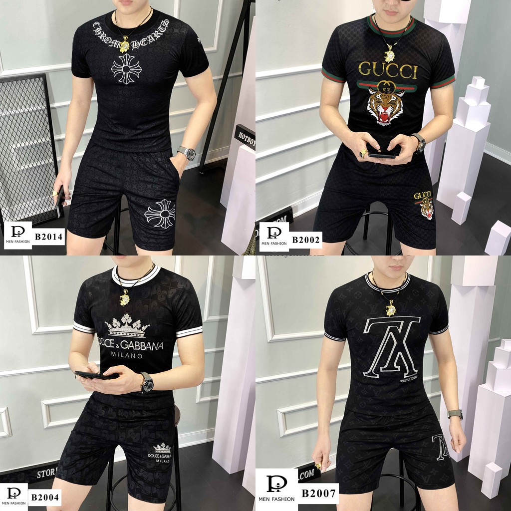 Bộ hè nam cực chất - Sét bộ áo quần hàng cao cấp x4 mẫu B20xx - HT.Store6666 | BigBuy360 - bigbuy360.vn