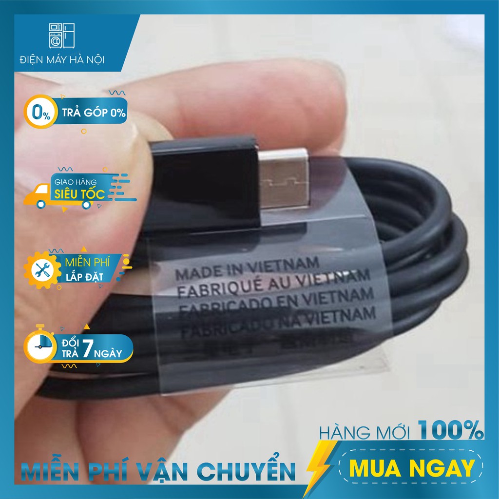 Dây cáp sạc Samsung chính hãng Type-C Usb, Micro Usb 1m hỗ trợ sạc nhanh Note 9/Note 8/S9/S8/ S7 S6