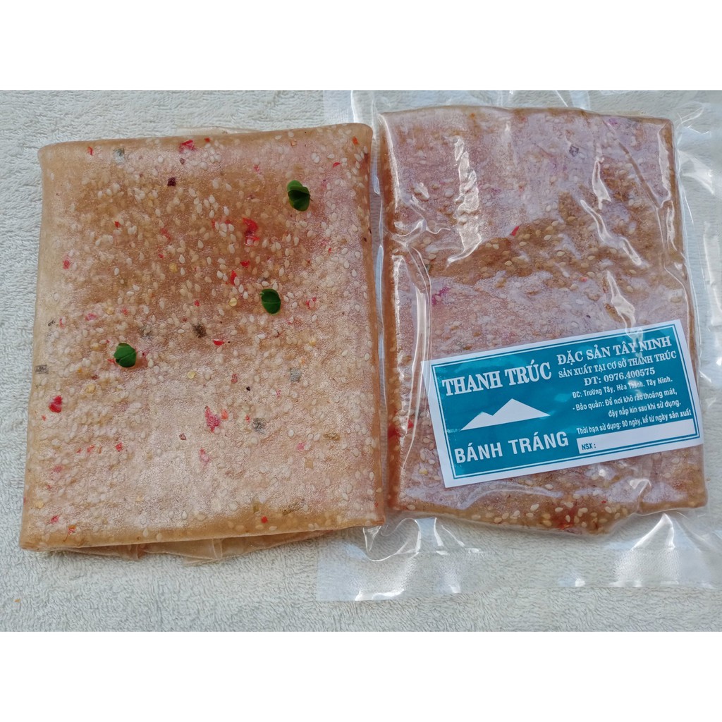 [500Gr] Bánh Tráng Dẻo Me Hút Chân Không