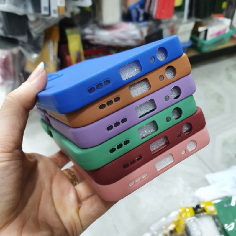 Ốp điện thoại Xiaomi Redmi Note 10/Note 10S dẻo màu chống bẩn cạnh vuông