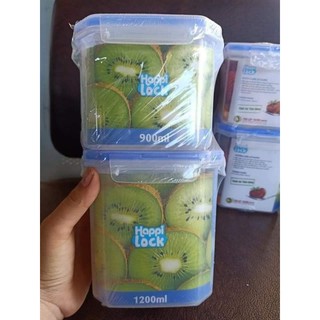 Bộ 2 hộp nhựa Happi Lock