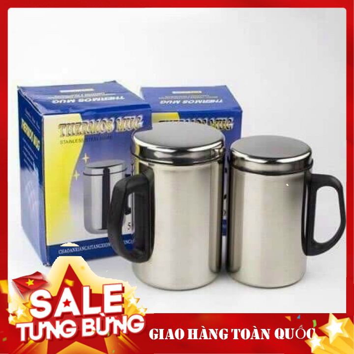 CA Ủ CHÁO GIỮ NHIỆT INOX THERMOS MUG 500ml CAO CẤP