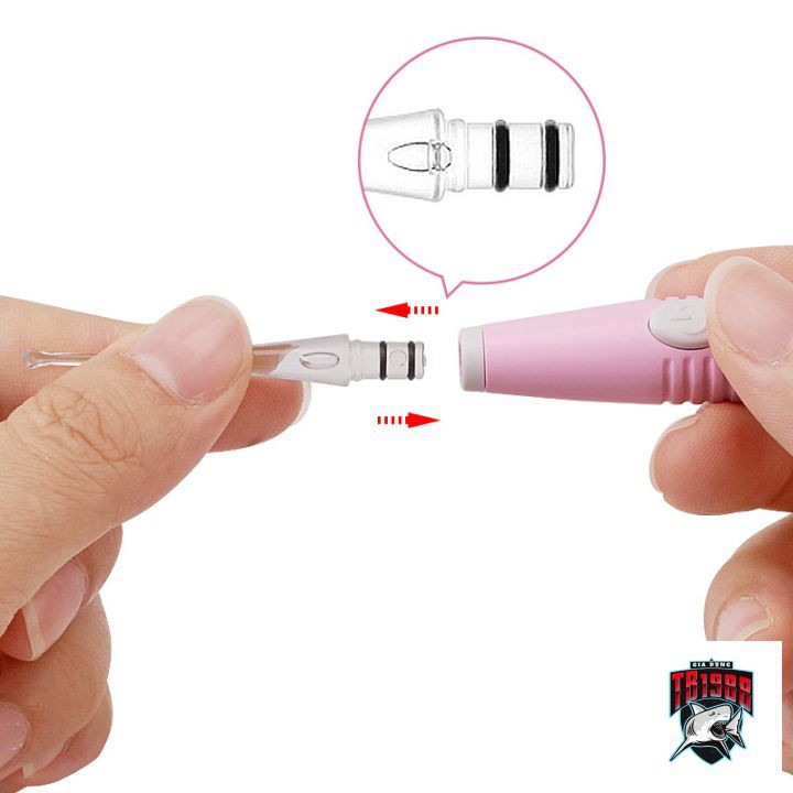 Dụng cụ lấy ráy tai có đèn phát sáng cho bé TB001