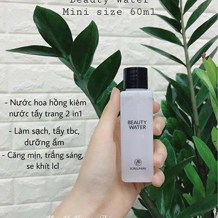 Nước Dưỡng Đa Năng Son&Park Beauty Water 60ml