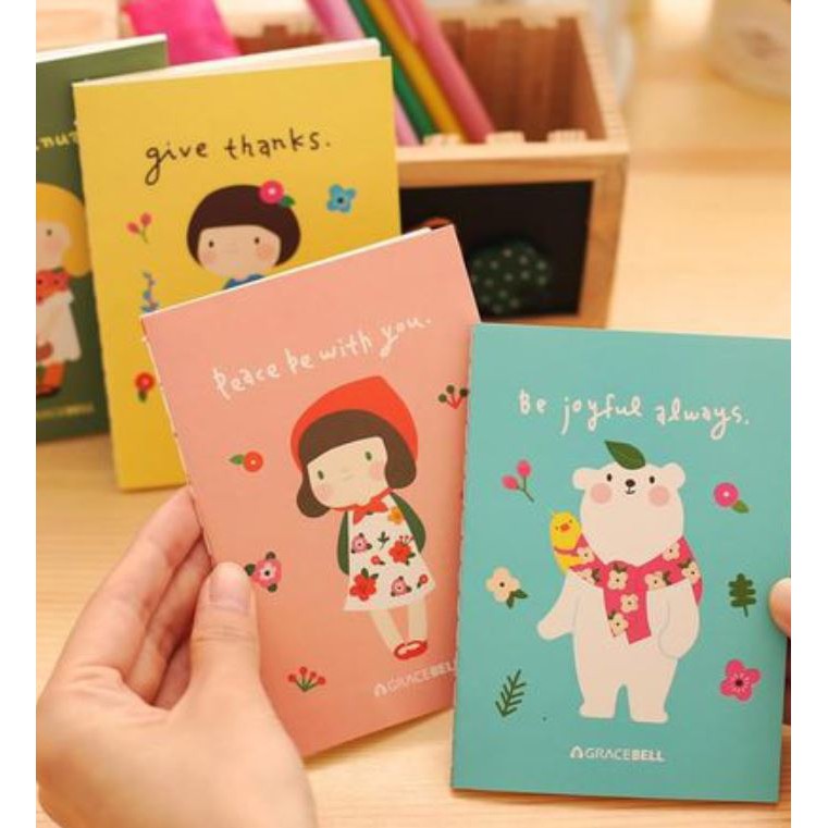 Sổ tay cute ghi chép kế hoạch, công thức, từ vựng - Sổ tay mini, 20 trang