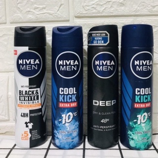 Xịt ngăn mùi Nivea Men 150ml đủ loại