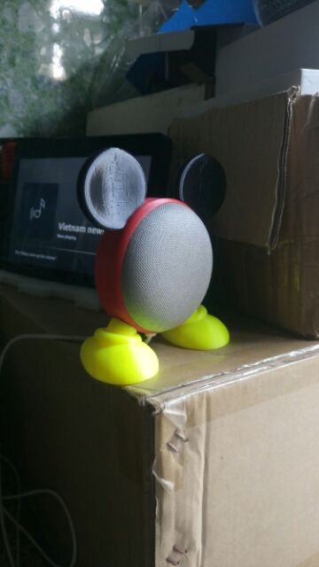 Google home mini đế đứng Mickey