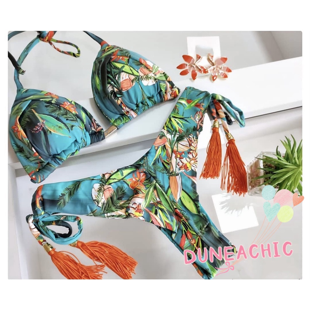 Bikini 2 Mảnh In Họa Tiết Gợi Cảm Cho Nữ