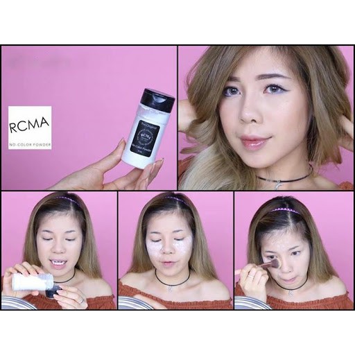 {Chuẩn Auth }Phấn phủ mẫu mới RCMA dạng bột No-color Powder. chính hãng không màu -Mẫu mới nhất năm 2021