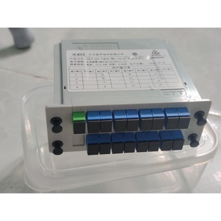 Bộ chia quang sc-sc upc fiber splitter có box 1x2, 1x4, 1x8, 1x16