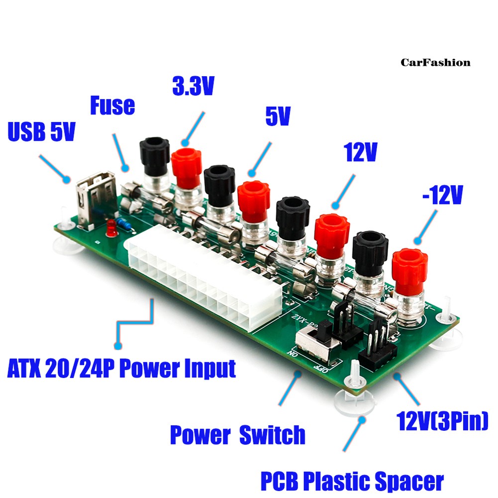 Mô Đun Chuyển Đổi Nguồn Điện Atx 20 / 24pins Cho Máy Tính