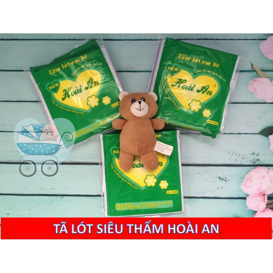 Tấm lót giấy Hoài An dành cho trẻ sơ sinh 16 tờ (HKK)