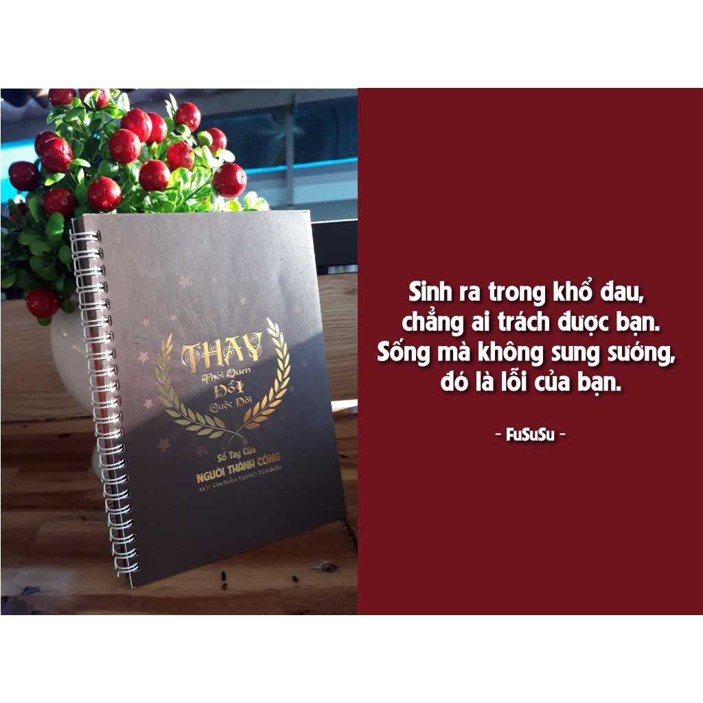 Sổ tay của Người Thành Công - Sổ tay giúp Thay Thói Quen Đổi Cuộc Đời - Fususu