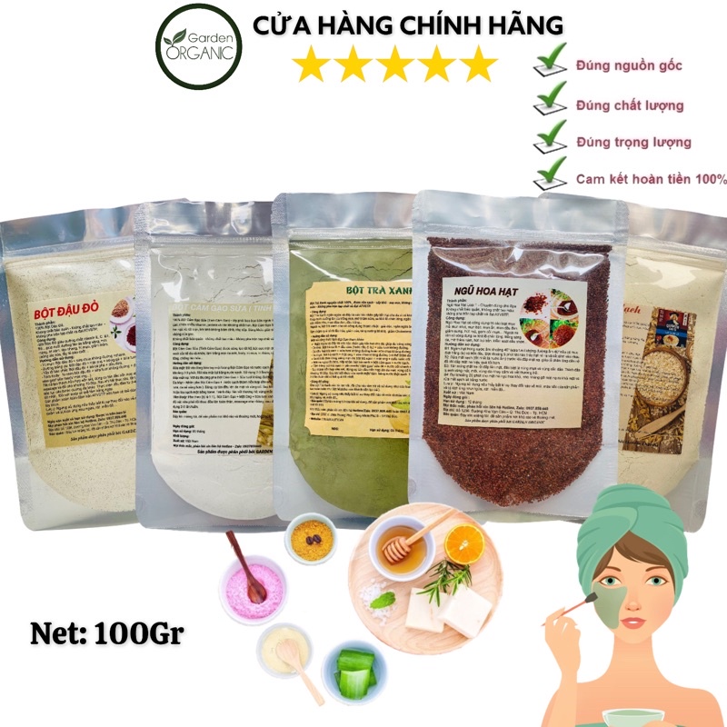 Bột tắm trắng dưỡng trắng mịn da| Bột Natural