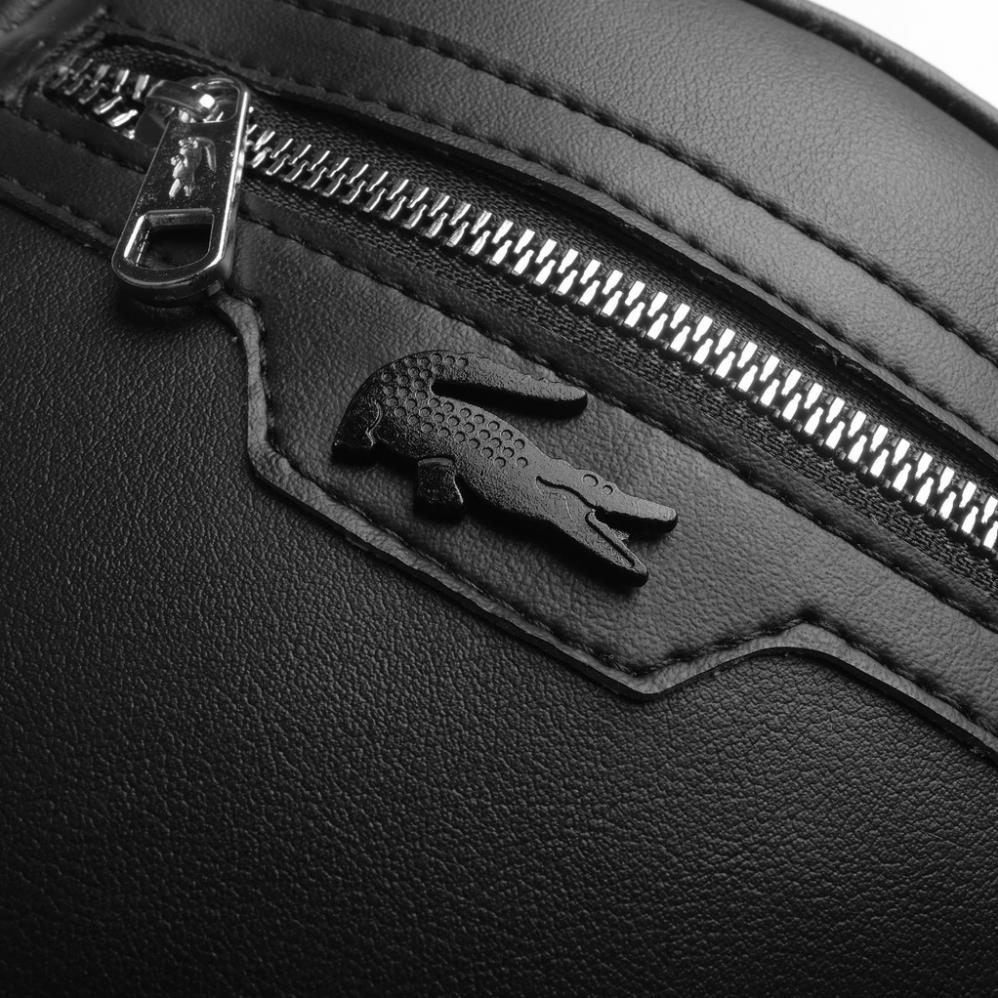 TÚI ĐEO CHÉO NAM  MINI SHOULDER LACOSTE 2021 MÀU ĐEN SANG TRỌNG ĐỰNG ĐIỆN THOẠI