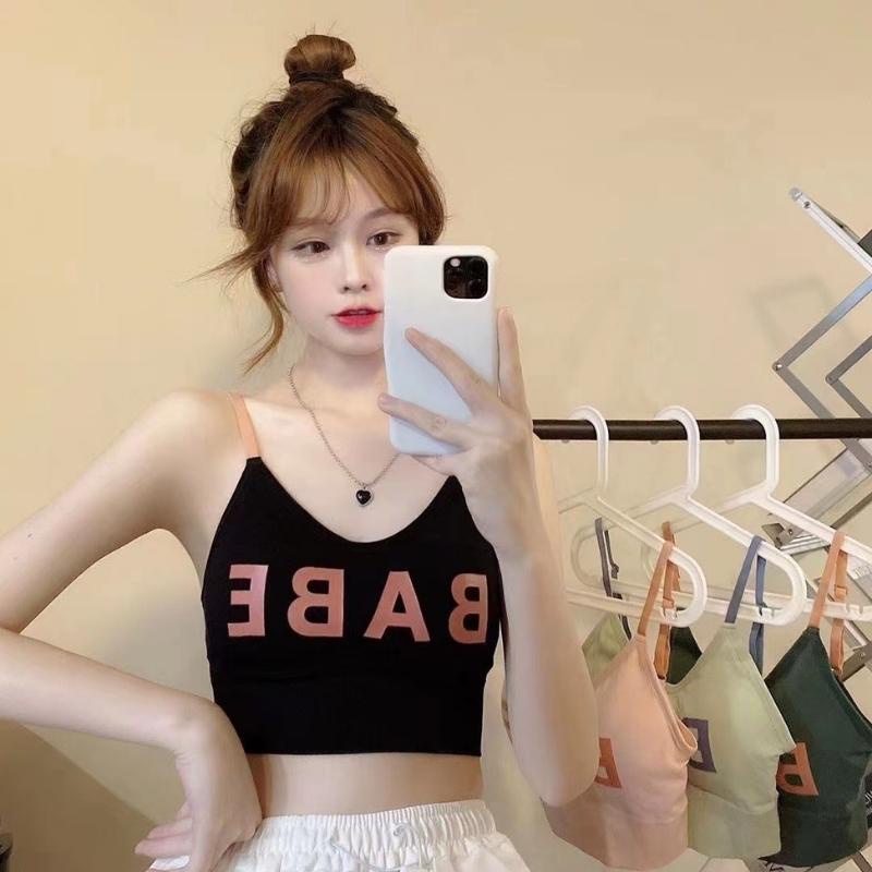 Áo Bra Tập Gym 2 Dây Mút Mỏng AN Lót Nữ Tập Yoga Thoáng Mát E10