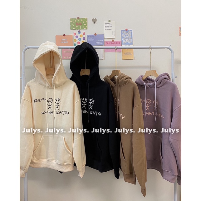 Áo hoodie nỉ bông cặp đôi trai gái (ảnh thật shop chụp kèm video)