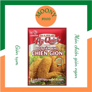 Bột Chiên Giòn Aji Quick Chiên Gà Giòn Tôm Gia Vị Nêm Sẵn Gói 42G