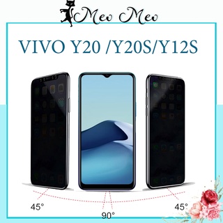Kính cường lực chống nhìn trộm Vivo Y20/ Y20s / Y12s -Độ trong suốt cao, Chống vân tay-Bảo vệ sự riêng tư