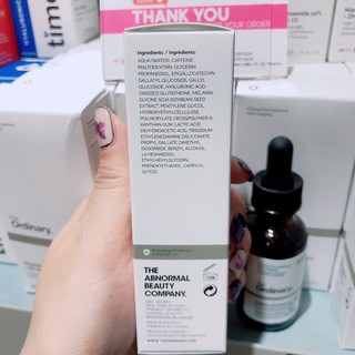 Tinh chất giảm thâm mắt The Ordinary Caffeine Solution 5% + EGCG ( 30mL )