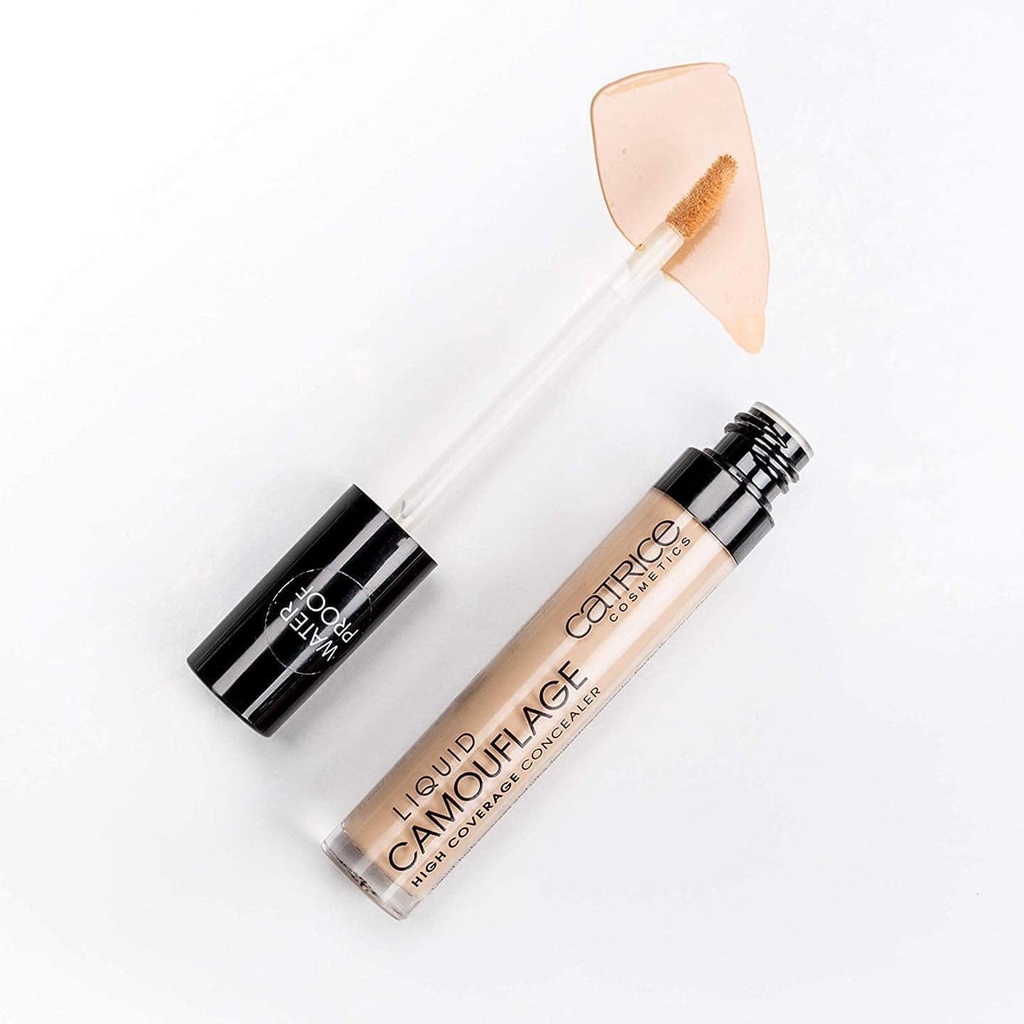 Che Khuyết Điểm Lâu Trôi Catrice Liquid Camouflage High Coverage Concealer  Lasts 12h 5ml #020 Light Beige Tone Tự Nhiên