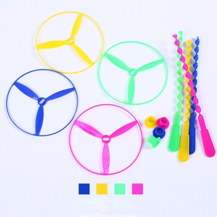 Chong Chóng Tre Frisbee Đồ Chơi Ngoài Trời Cho Bé