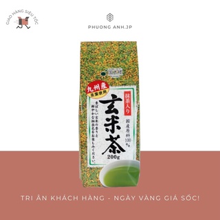 [NỘI ĐỊA NHẬT] Trà Gạo Lứt KURITANO Nhật Bản | Trà Xanh Gạo Lứt Rang Nội Địa - 200g
