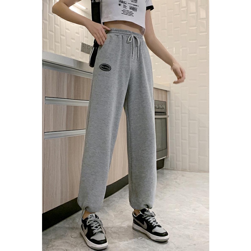 NRVP Quần Thể Thao Ống Rộng Phong Cách Thời Trang Hàn Quốc Dành Cho Nam Và Nữ