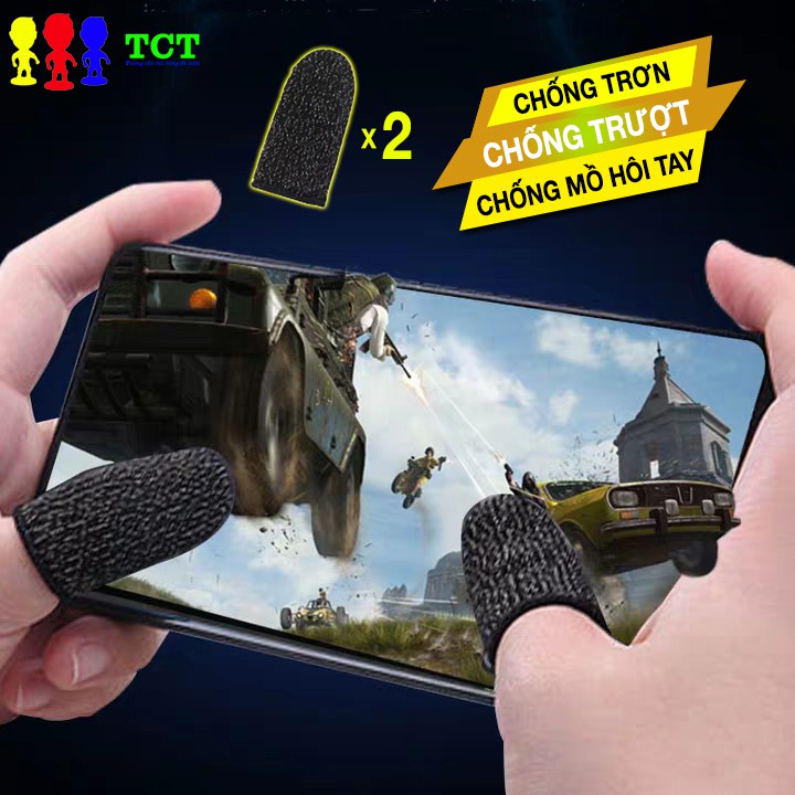 Bộ phụ kiện chơi game điện thoại D9 editon 1 bộ nút bắn, 1 cặp bao tay, 1 tai nghe dành cho tựa game bắn súng