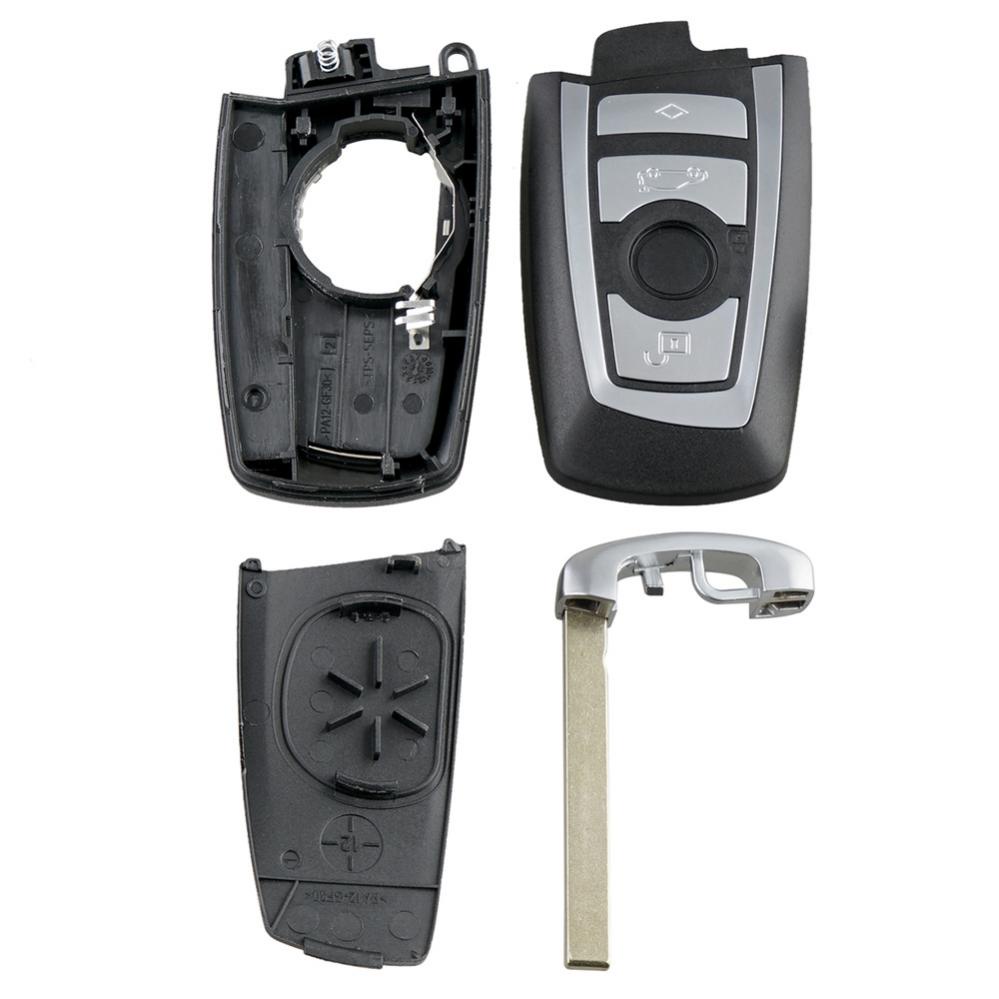 Vỏ Chìa Khoá 4 Nút Cho BMW 1 3 5 7 F Series CAS4