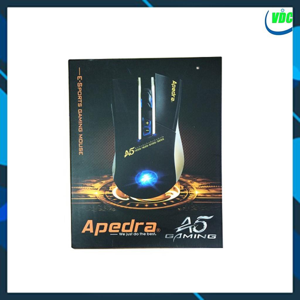 [FreeShip] Bộ phím chuột GAMING Apedra GK49 + A5 - Led Rainbow - Chuột A5 Led RGB - Có kê tay  [Lỗi 1 đổi 1] | BigBuy360 - bigbuy360.vn