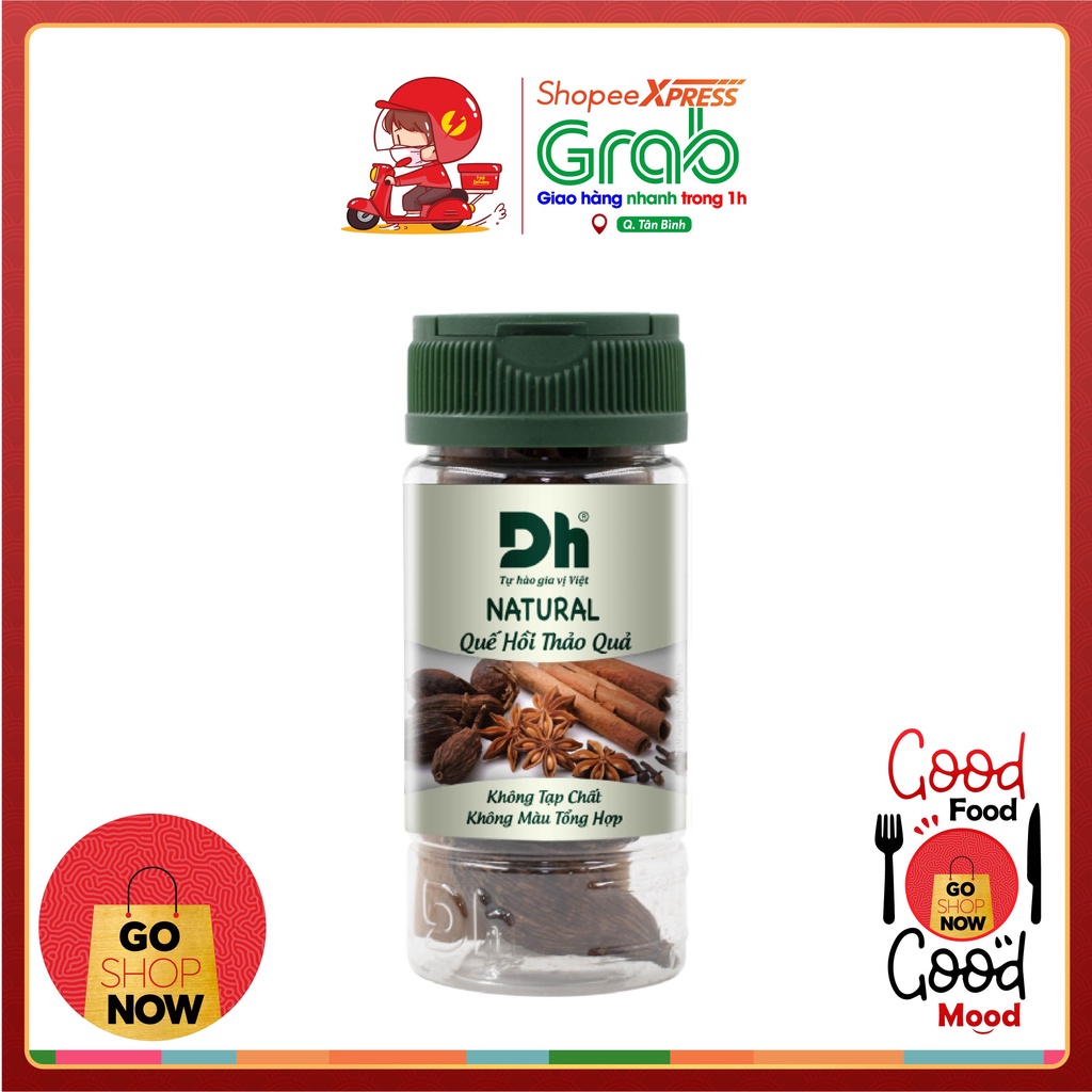 [𝐃𝐇𝐅𝐨𝐨𝐝𝐬] Natural gia vị Quế | Hồi | Thảo Quả chế biến món (Phở, Tiềm, Hầm, Ninh, Cà ri, Kho)