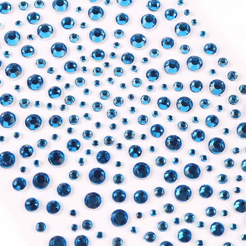 Miếng Dán Trang Trí Mặt 3D Bằng Acrylic Độc Đáo