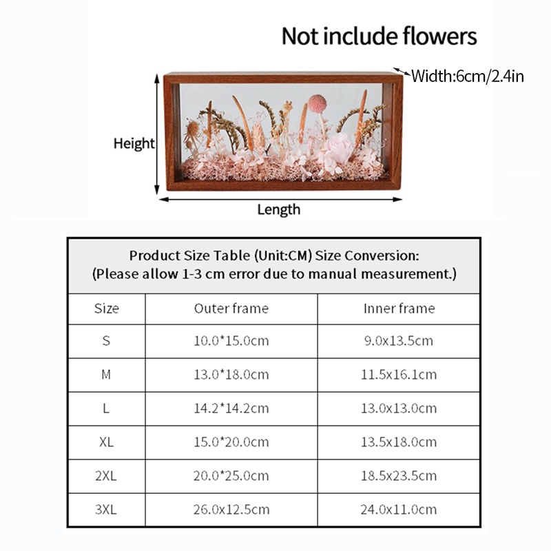 Khung Ảnh Bằng Gỗ 6cm Phong Cách Retro Độc Đáo