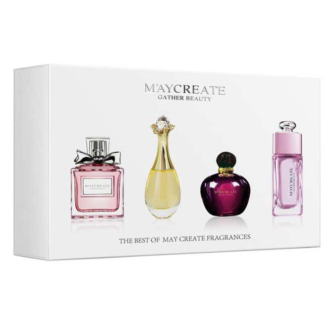 Set 4 Lọ Nước Hoa Nữ Maycreat Ngọt Ngào Quyến Rũ | BigBuy360 - bigbuy360.vn