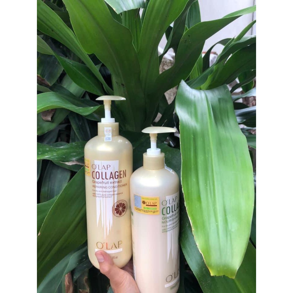 [CAM KẾT CHÍNH HÃNG] CẶP DẦU GỘI XẢ OLAP.COLLAGEN SIÊU MỀM MƯỢT 800ML X 2 | BigBuy360 - bigbuy360.vn